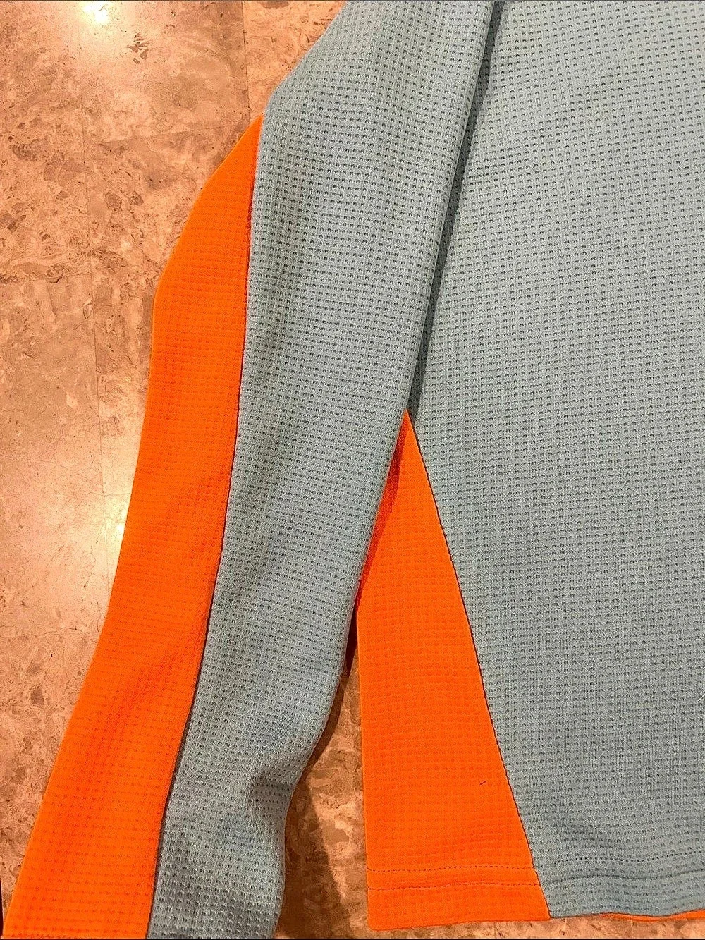 🔥NWT🔥 Kinetic by Class Club Boys turquoise and orange Color Block Athletic Set
